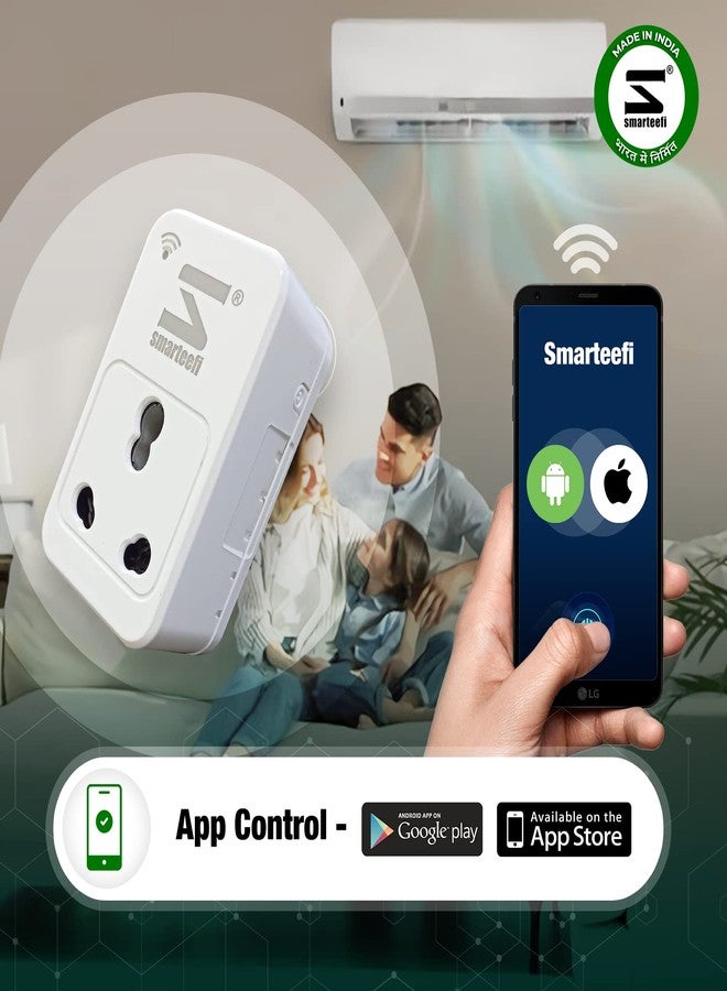 Smarteefi 16A WiFi Smart Plug with Guaranteed Timer | Timer Schedules works without Internet | Energy Monitoring | Countdown Timer | Suitable for AC Geyser pump | Compatible with Alexa & Google Home - Image 3